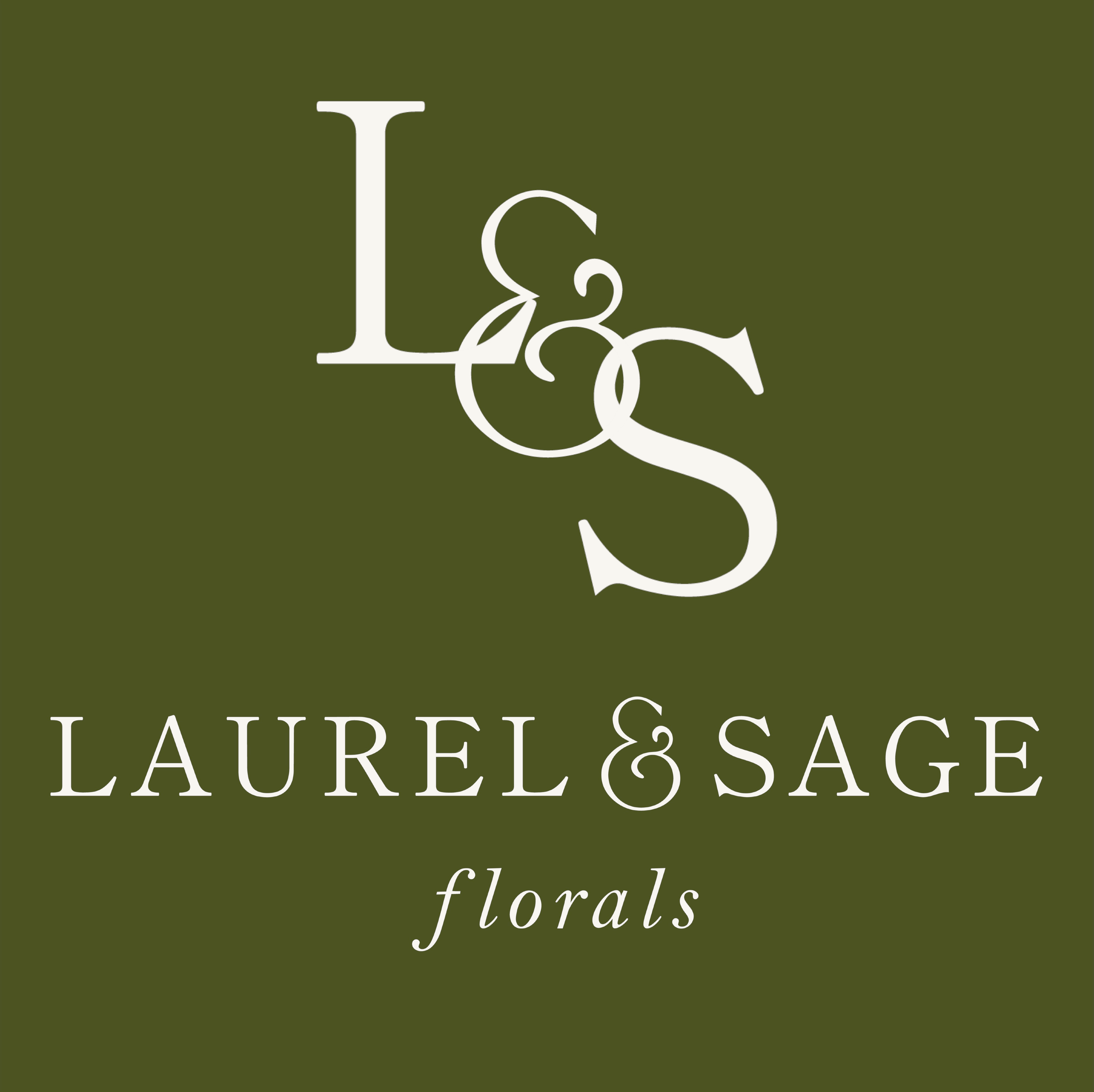 Laurel and Sage Florals Logo