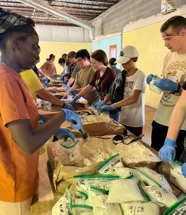 Food preservation and community hospitality at Grace Klein Community